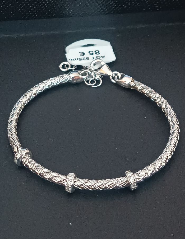 Bracelet Valenzi pour Enfant. Argent blanc 925, et oxydes de zirconium. Neuf - photo numéro 3