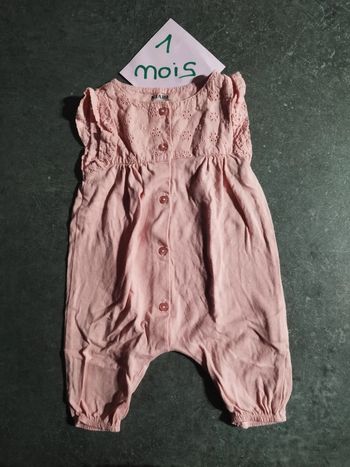 Combinaison été 1 mois