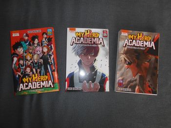 Coffret 3 livres Manga: My Hero Academia Volume n°4/5 et 7