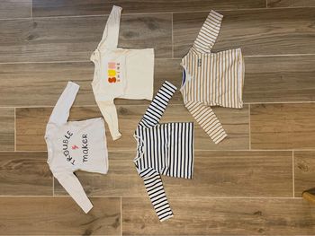 4 t-shirt manches longues 23 mois