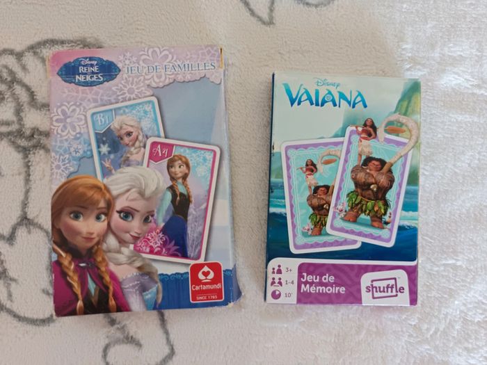 Jeux cartes Disney