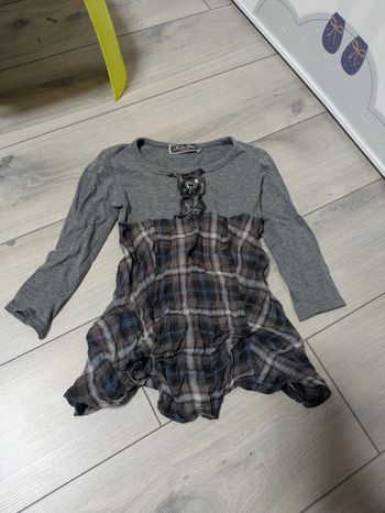 Robe carreaux écossais kids star 18 mois