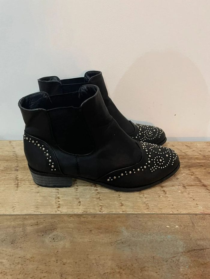Bottine à strass