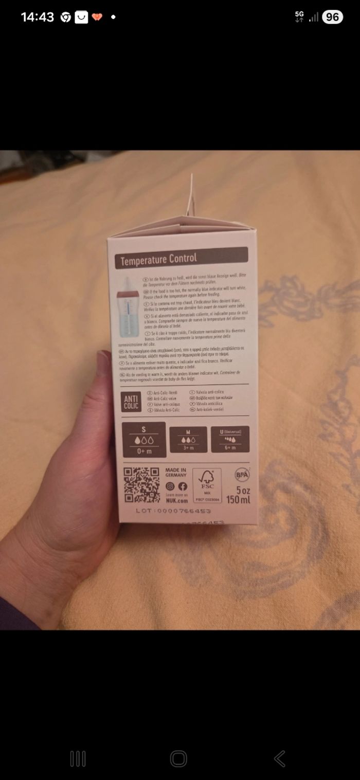 Biberon nouveau nés - photo numéro 2