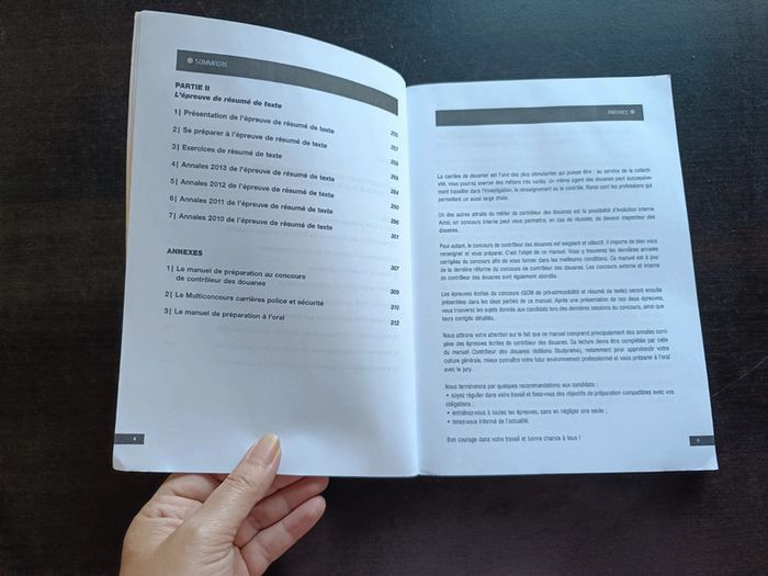 Livre ANNALES CORRIGEES CONTRÔLEUR DES DOUANES - photo numéro 4