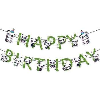 Guirlande anniversaire panda