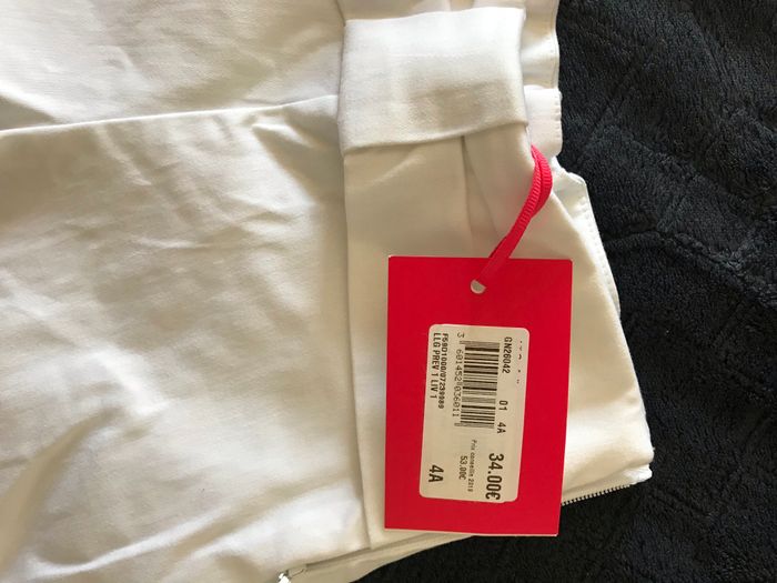 Short blanc Lili gaufrette - photo numéro 10