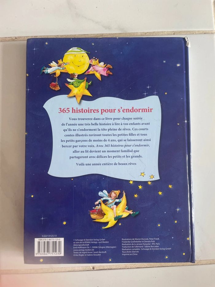 Livres 365 histoires pour s’endormir - photo numéro 3