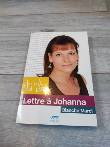 Livre lettre à johanna