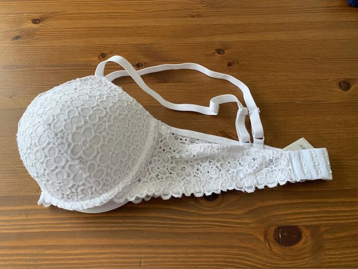 Soutien gorge H&M blanc 85B(195) - photo numéro 4