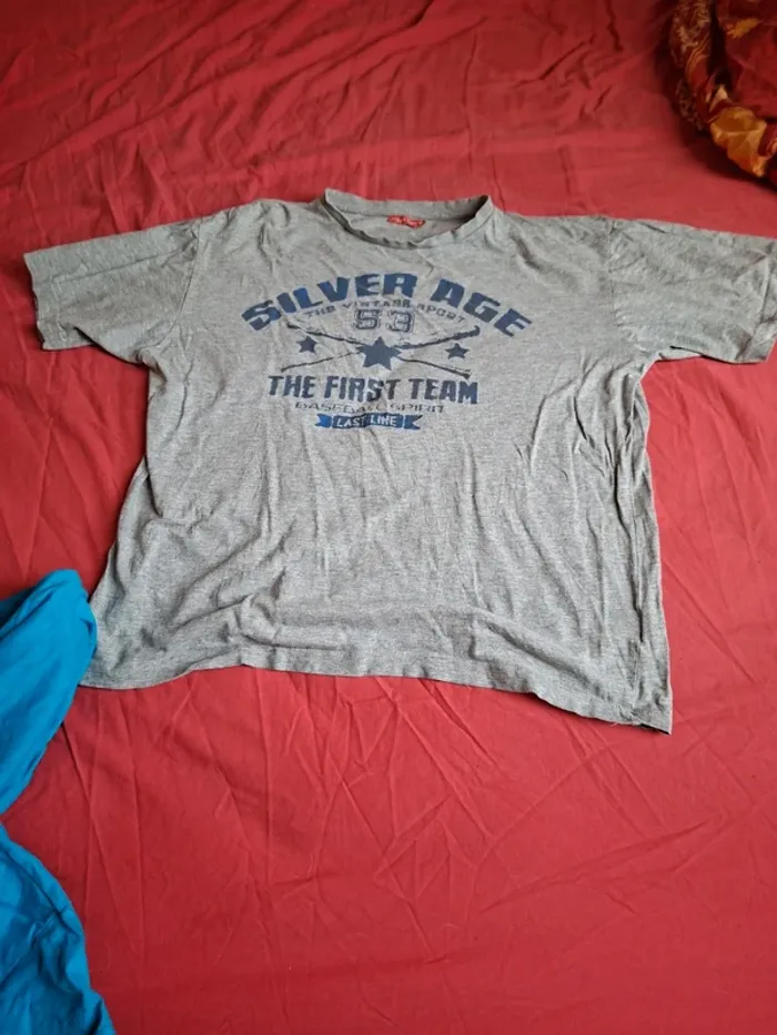 Lot tee-shirts shirts manches courtes taille S - photo numéro 4