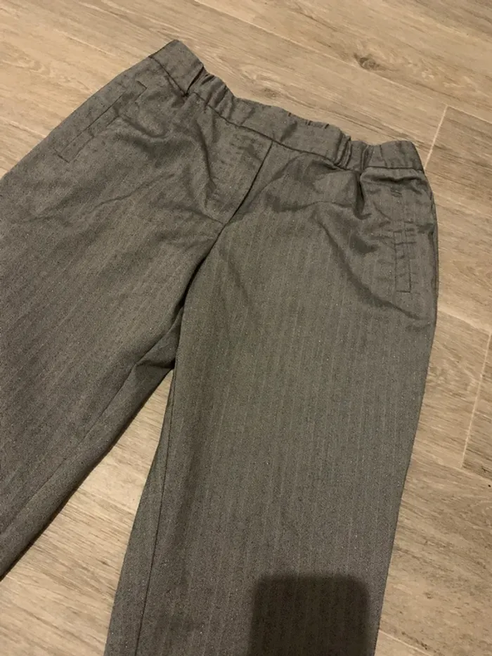 pantalons à petites rayures - photo numéro 3