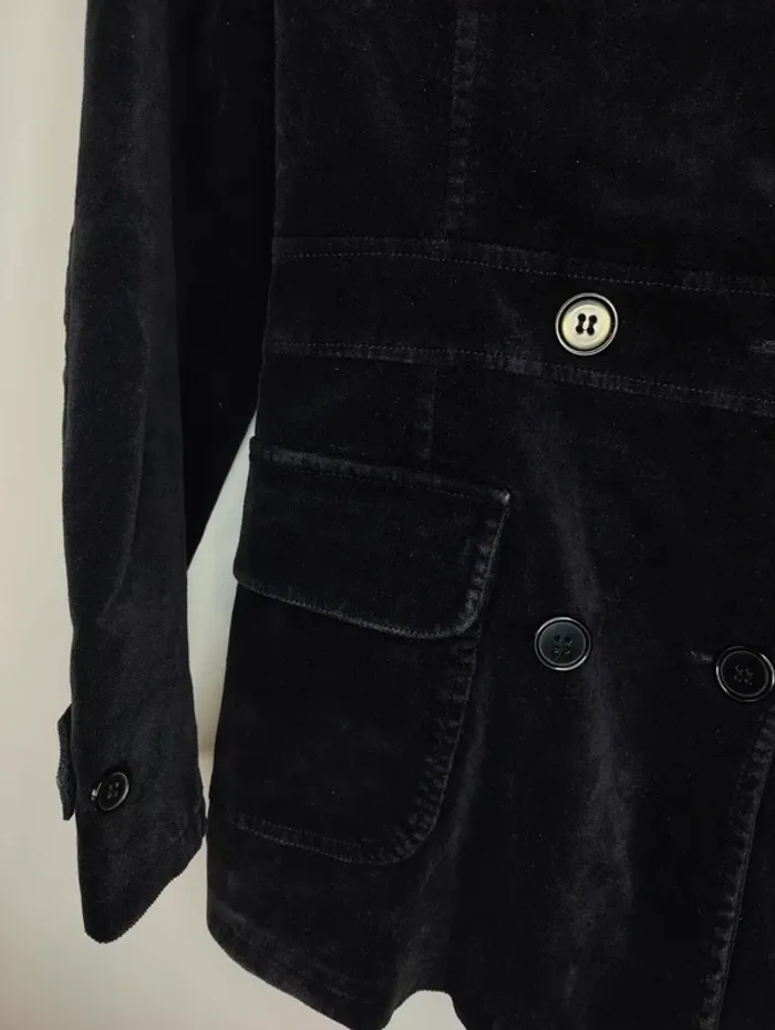 Veste caban en velours lisse Cherry T.42 - photo numéro 4