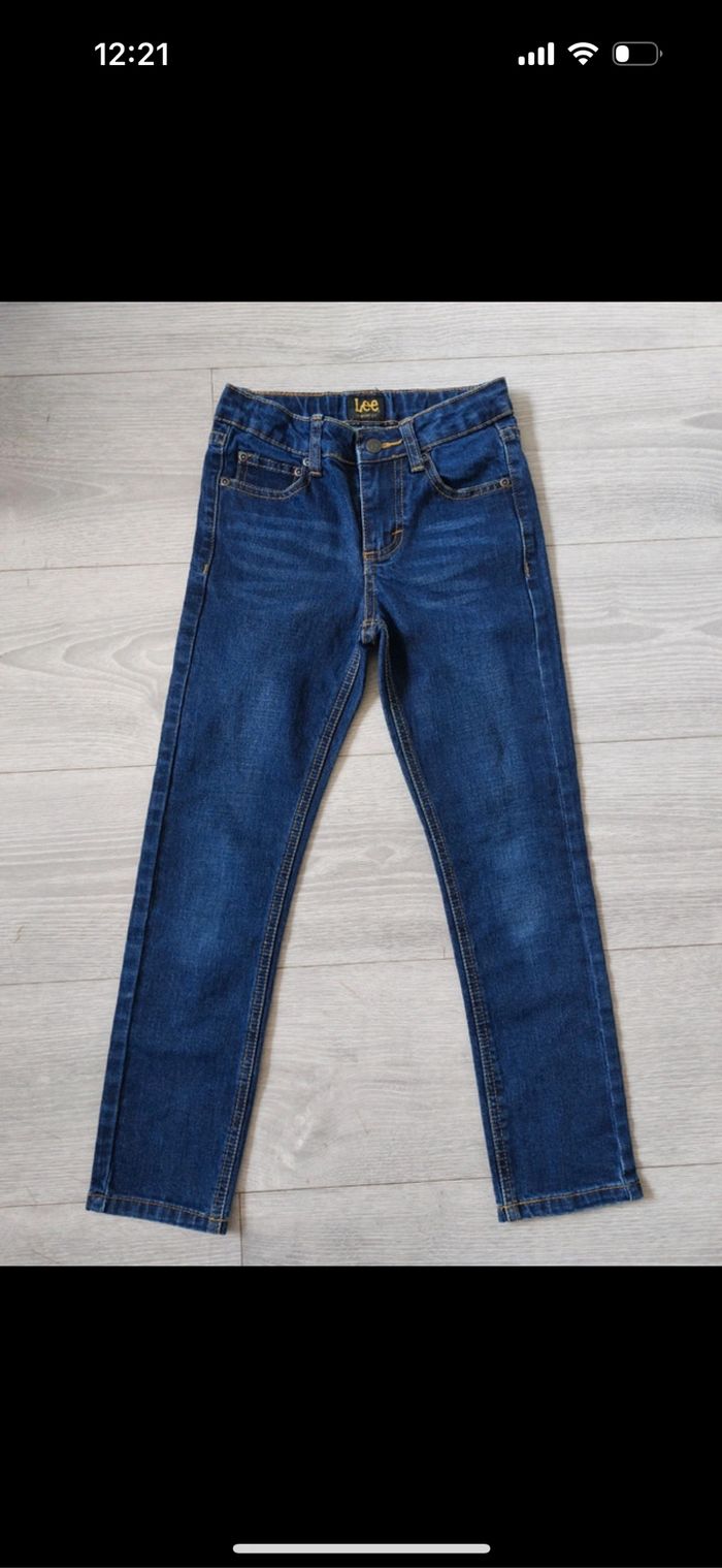 Jeans Lee Straight Fit taille 7 ans