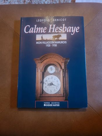 Calme hesbaye. Mon village en namurois 1920-1930