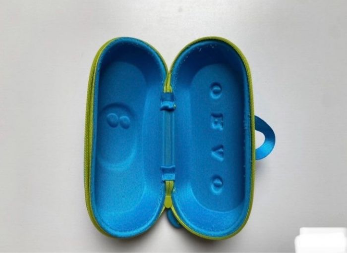 Étui à lunettes coque rigide bleu turquoise Décathlon - photo numéro 8