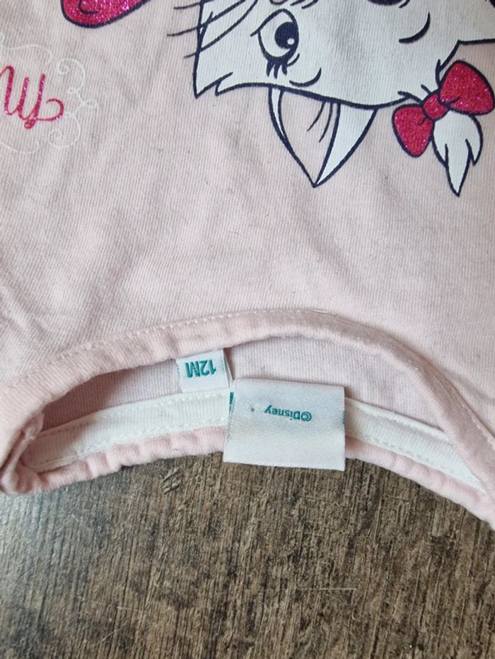 Tee shirt marie disney 12mois - photo numéro 3