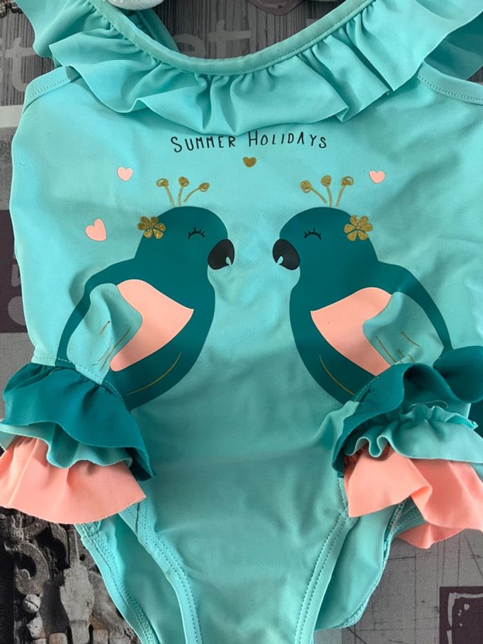 Maillot de bain 👙 1 pièce petite fille - photo numéro 2