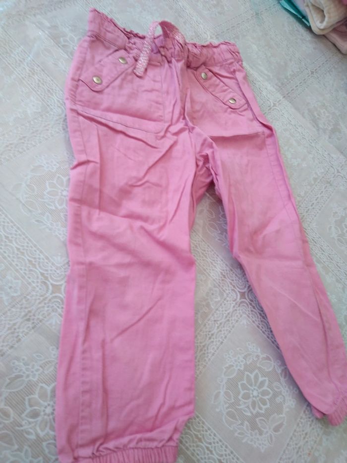 Pantalon léger rose 3 ans - photo numéro 2