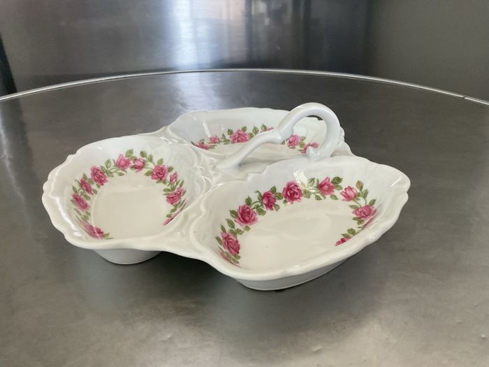 Serviteur mendiant en porcelaine Roses créations Baud - photo numéro 4
