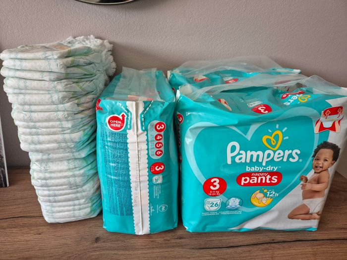 Couche pampers baby dry nappy pantalon Taille 3