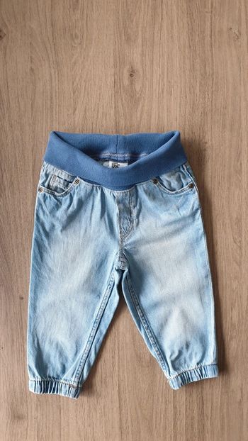 Jeans pull on mixte, taille, 9-12mois, H&M.
