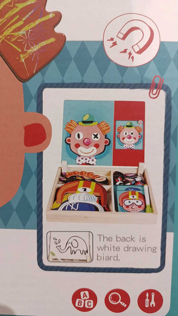 Jeu d'image clown - photo numéro 2