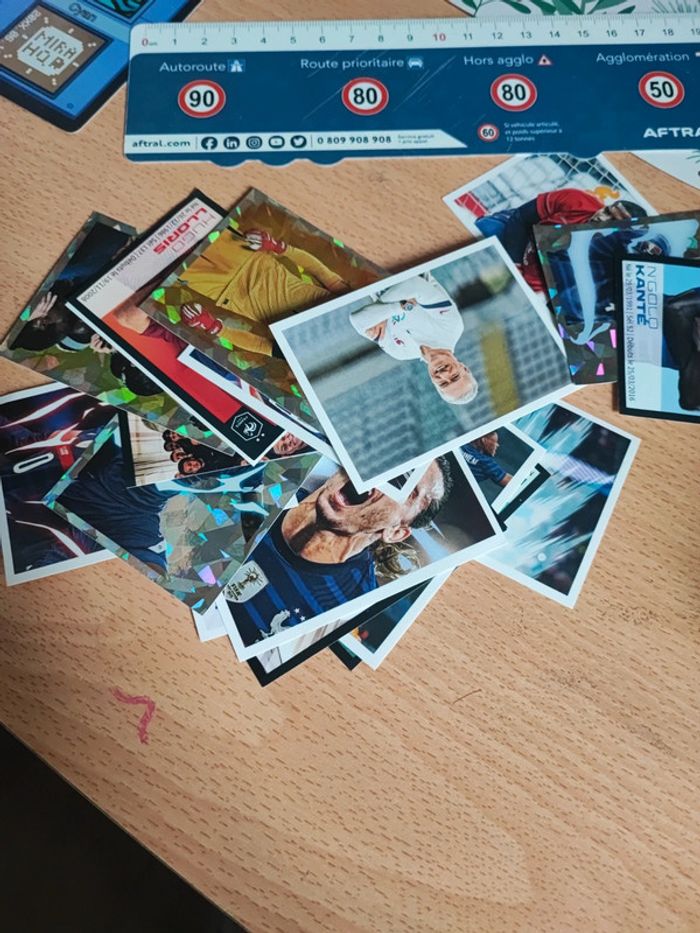 Lot carte panini foot - photo numéro 2