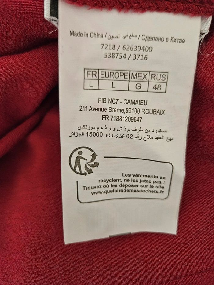 Chemise Camaïeu neuve - photo numéro 6