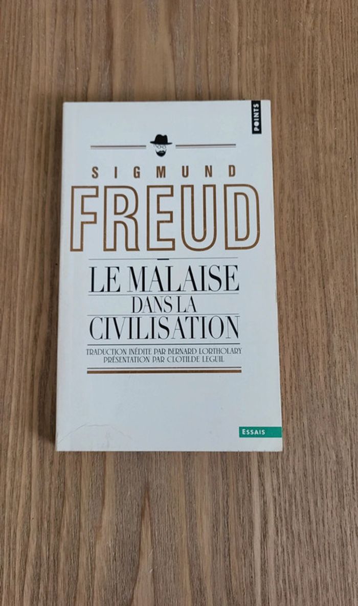 🟣 Livre Le malaise dans la civilisation de Freud 🟣