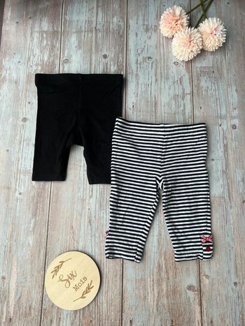 Lot de 2 leggings été 6 mois