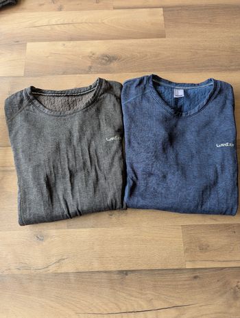 Lot de 2 sous vêtements thermique homme taille M 