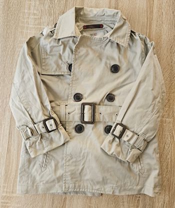 Veste manteau Trench beige Zara boys collection