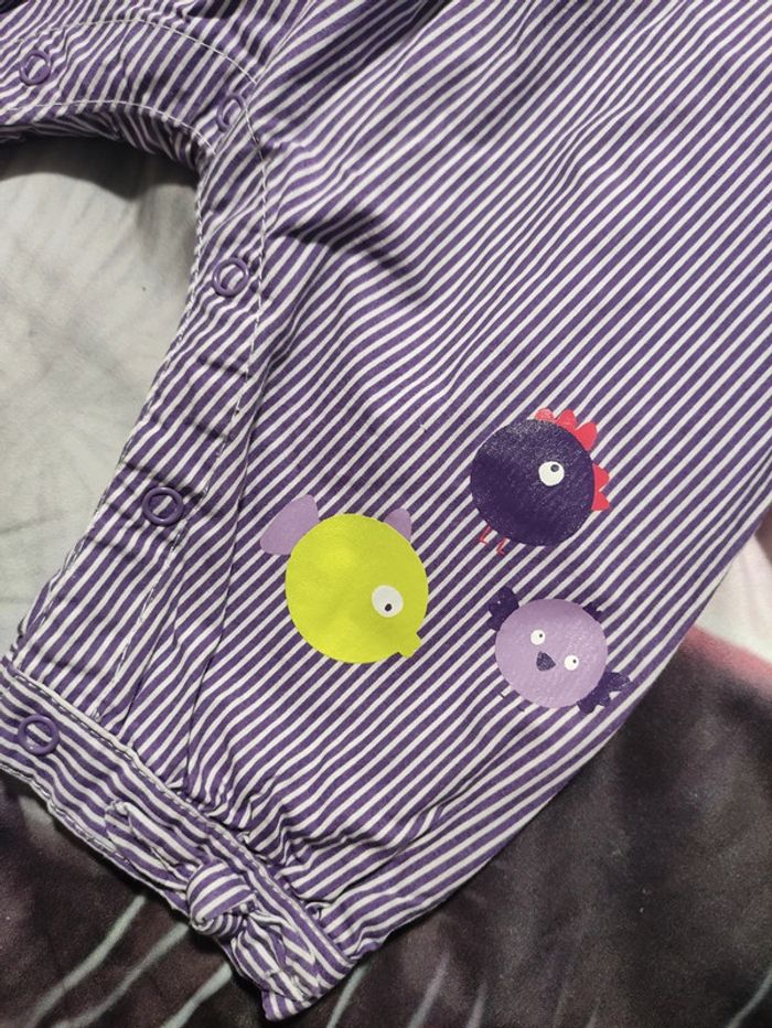 Ensemble robe et salopette 3 mois. - photo numéro 7