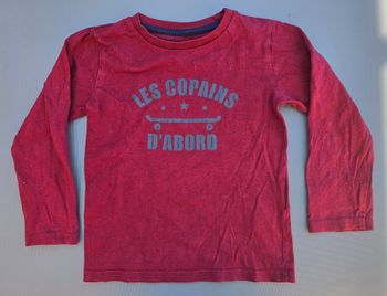 Tee-shirt ML 4 ans garçon vertbaudet 