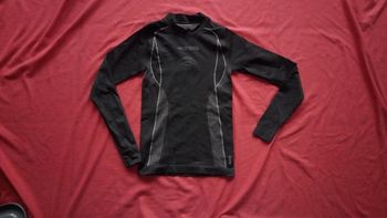 Tee-shirt thermique manches longues noir