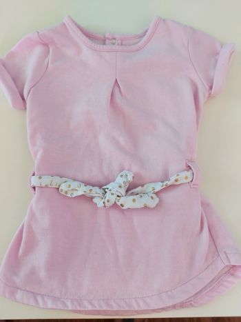 Tunique rose 24 mois