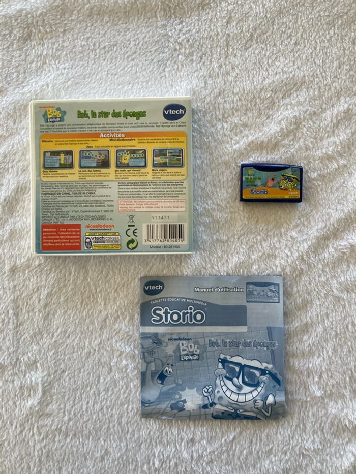 Jeu storio Bob l’éponge - photo numéro 2
