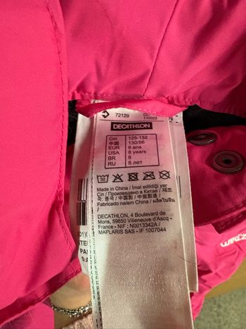 Pantalon ski fille 8 ans 