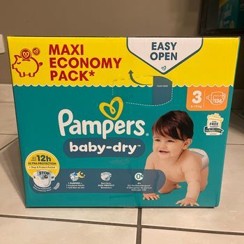 Pampers baby dry taille 3