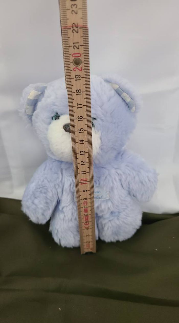 Doudou Ours bleu TARTINE ET CHOCOLAT - photo numéro 4