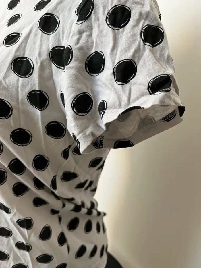 Tee shirt à pois - photo numéro 3