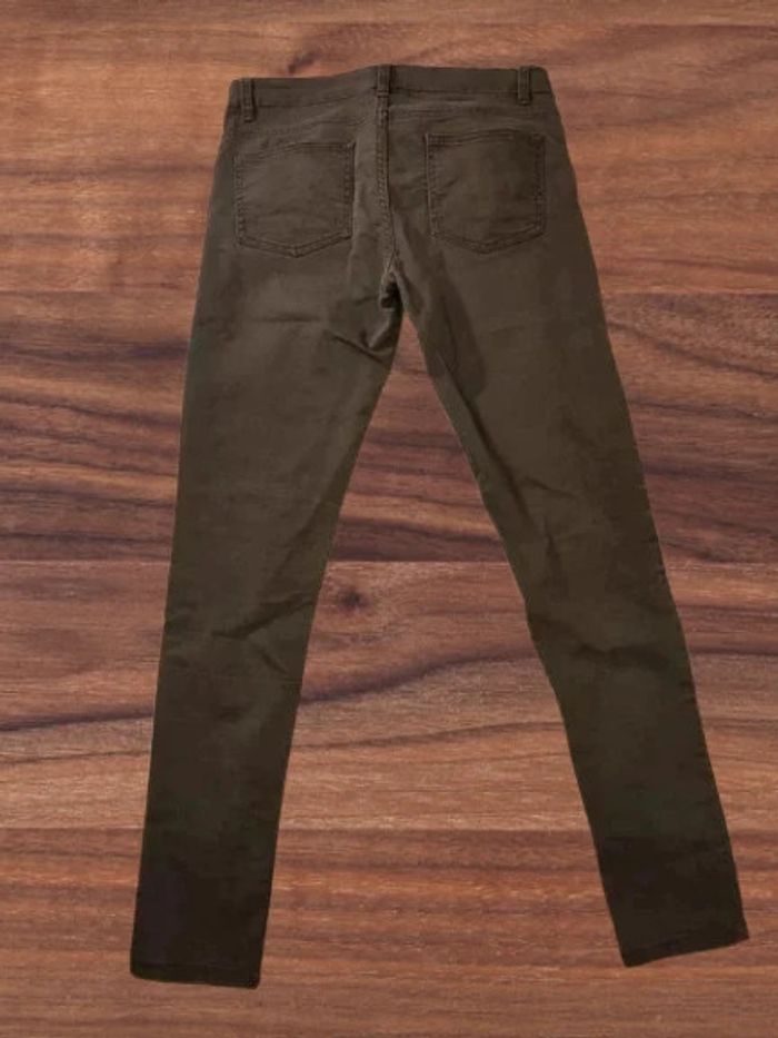Pantalon femme taille 36 kaki la halle slim - photo numéro 2