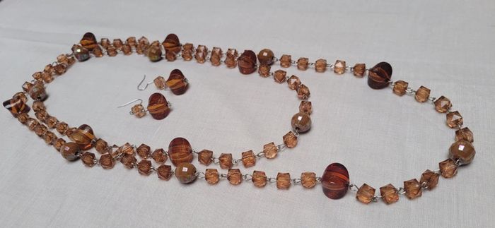 Collier + boucles fantaisie - photo numéro 7