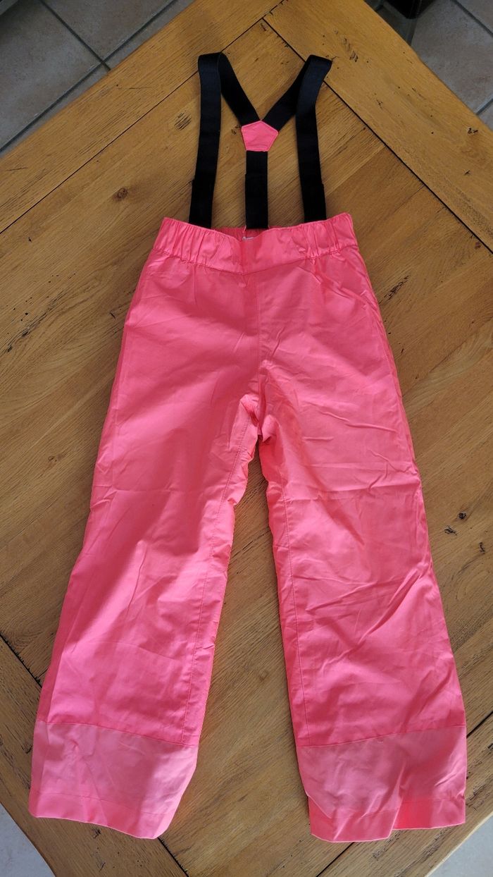 Pantalon de ski à bretelles réglables 6 ans