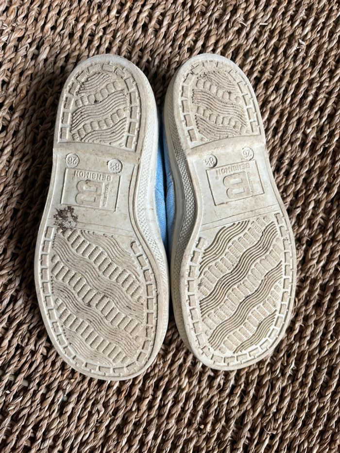 Bensimon à lacets bleu ciel - photo numéro 3