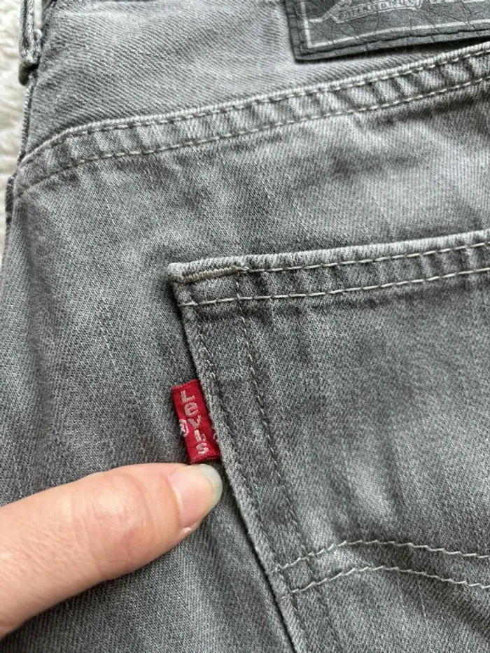 Jean Levi’s homme 559 relaxed straight droit gris taille M W28 - W29 38/40 L30 - photo numéro 3