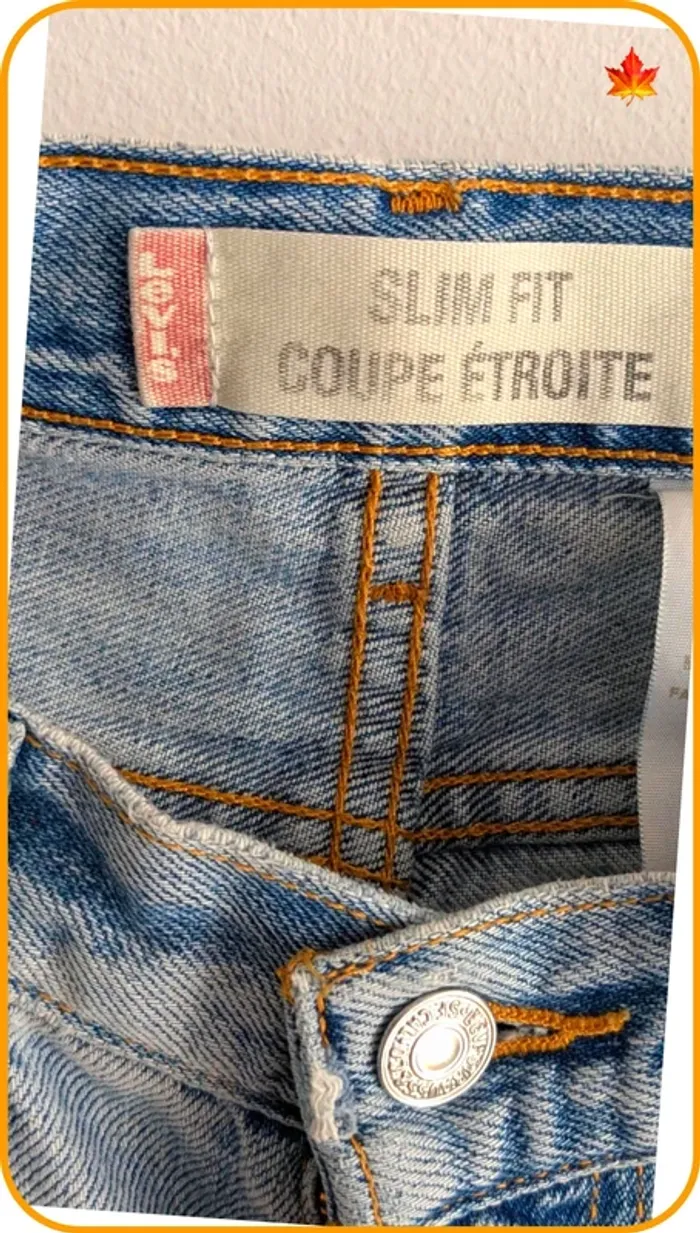 Jeans Levi's 516 vintage femme destroy 40 - photo numéro 6