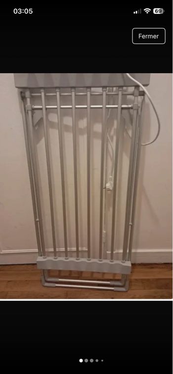 Séchoir électrique 1800 watts 