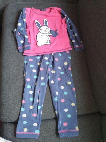Pyjama long fille 6 ans lapin